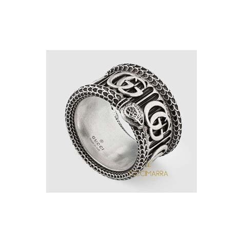 anello gucci argento fascia|Gucci Anelli a fascia .